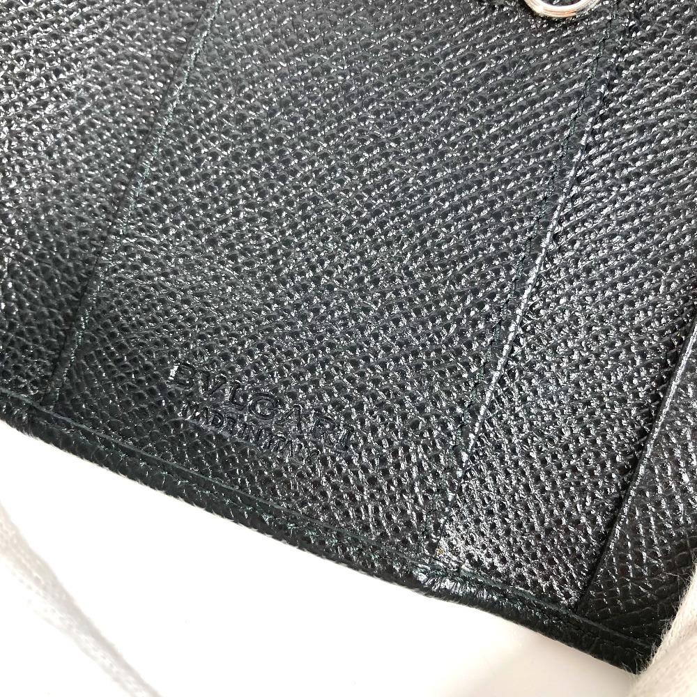 BVLGARI 6-row logo 6-piece key BVLGARI BVLGARI logo  Key Case Leather Black