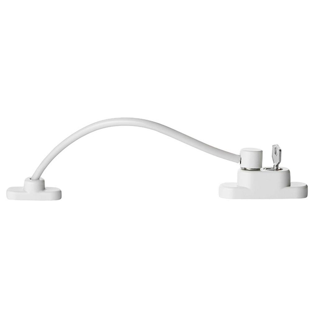 New Kids Window Lock Children Protection Metal Kids Safety Window Stopper Anti-theft Security Locks Window Limiter Cabinet Lock