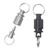 Titanium Quick Release Keychain Car Key Holder with Rings Detachable for Picnic