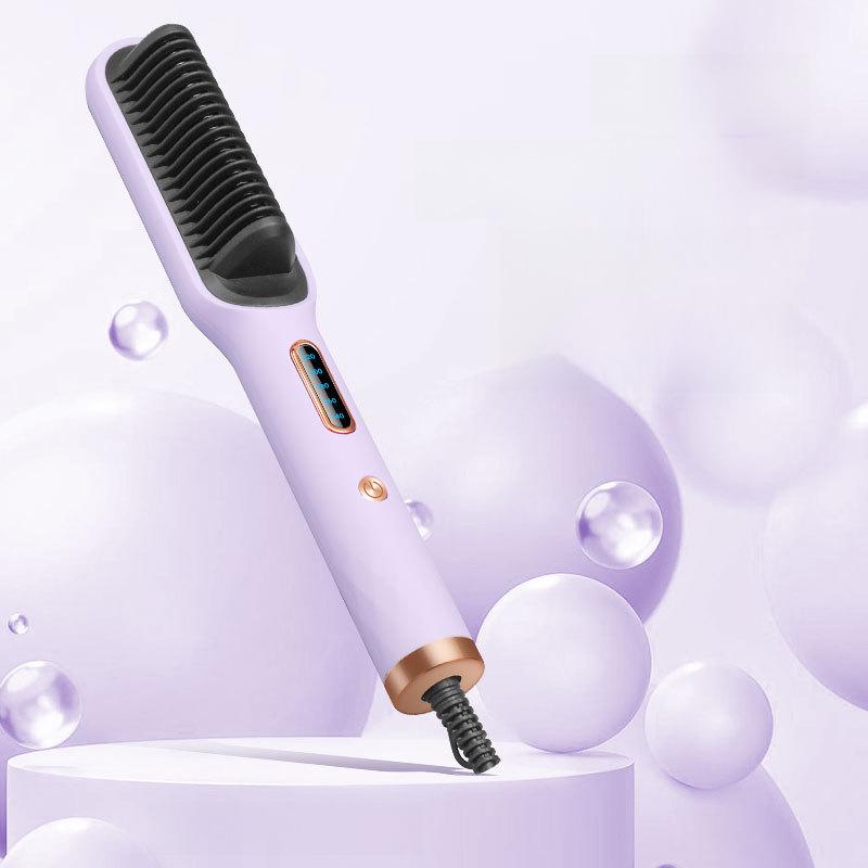 Szczotka 2 w 1 jonizująca do prostowania i kręcenia włosów z technologią jonów ujemnych