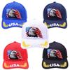 Unisex Baseballkappe 3D USA Adler Stickerei Kappe Herren und Damen Outdoor Sport Hüte