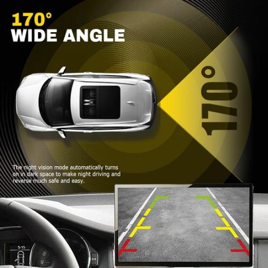 Rear View Backup Camera For Chevrolet Colorado 2015 2016 2017 2018 - EK