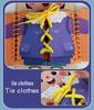 Kids' Montessori Multi-Layer Busy Board: Early Education Dressing Practice Tool