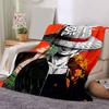 1pc One Piece Adventure Soft Throw Blanket Flannel All Season Light Weight Living Room/Bedroom Warm Blanket. M7270132