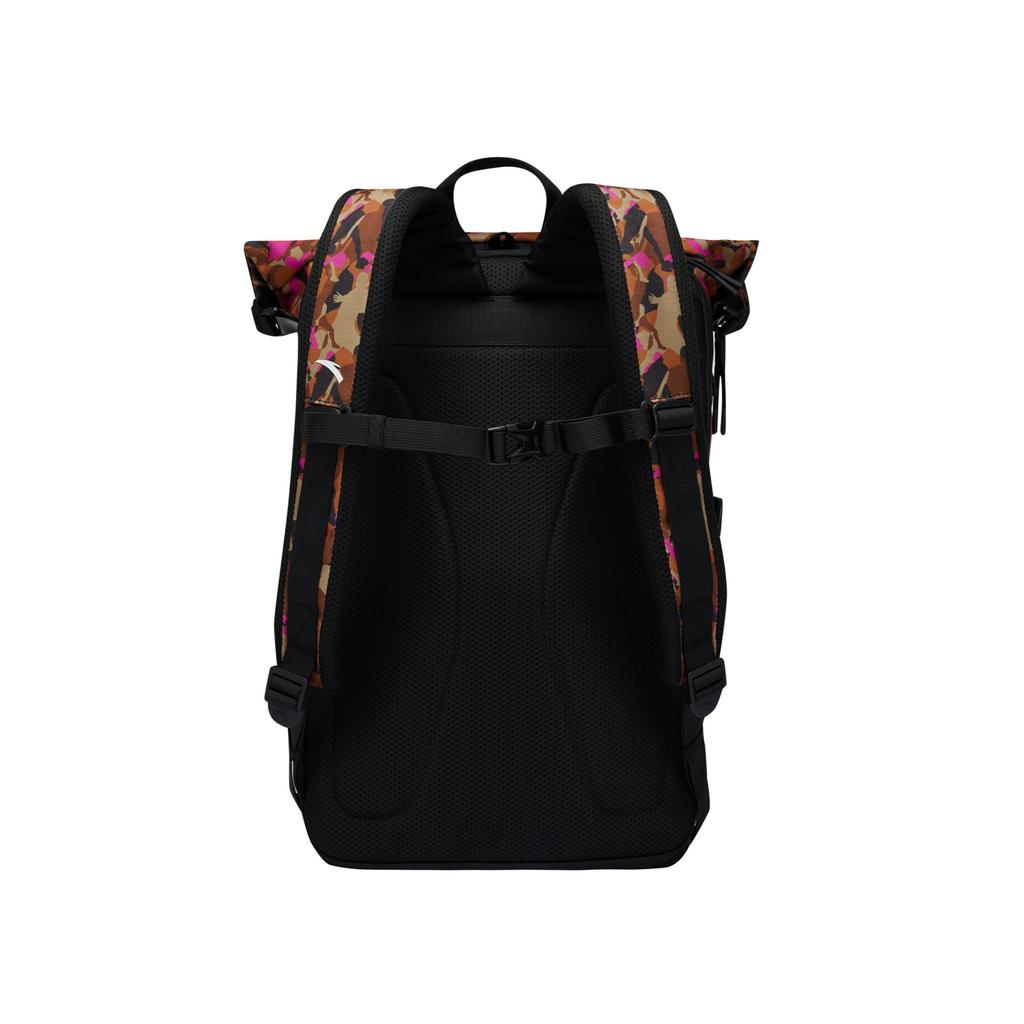 Anta Kyrie Fashion Trend Versatile PU Backpack Unisex Backpack Camouflage-Orange 192541166D-5