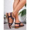 Women's New Summer Plus Size Shoes Floral Accessories Casual Comfort Beach Flat Sandals