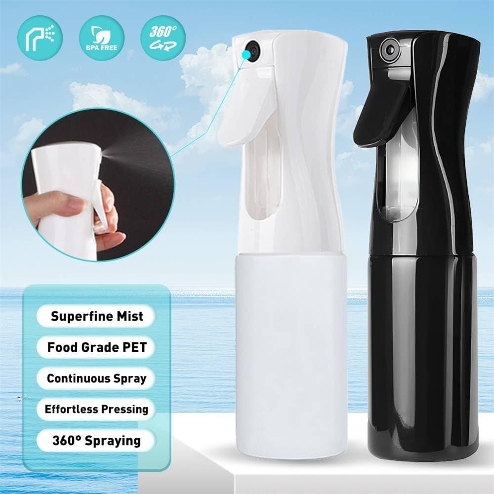 Hair Spray Bottle, Refillable Fine Mist Spray Bottle for Hair Styling,Cleaning,Garden,Continuous Water Mister Spray Bottle