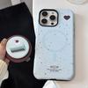 Mint Raw Cake IPhone 16 Apple Phone Case 14 Applicable 13 Film Magnetic Stent 15promax Hard