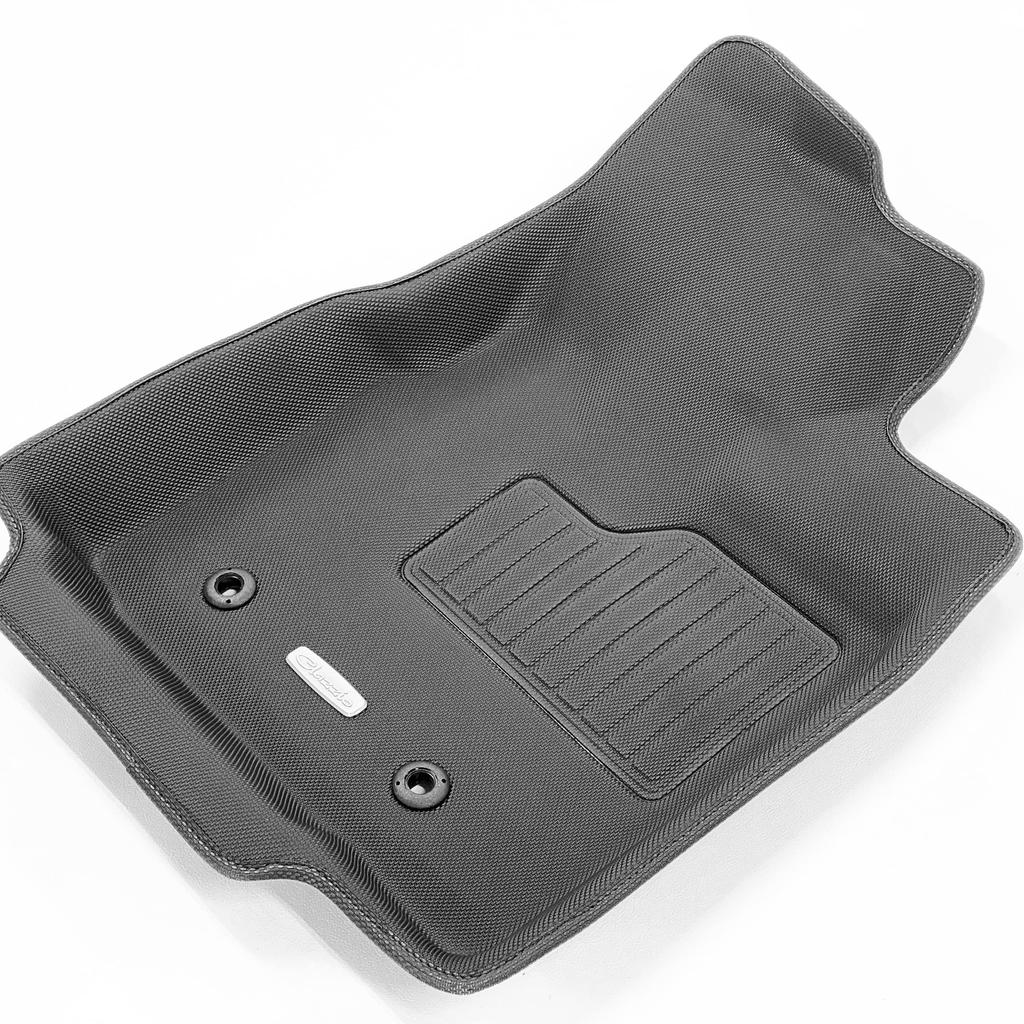 Clazzio Floor Mat 3D Type Set for 1 Car Tufted 2WD Car NEW Rubber Type Black R2(2020)/6 ED-6541 [5EEDB6541K]