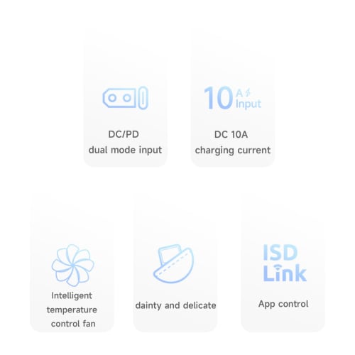 ISDT 608PD LiPo Battery Charger, DC 6S/240W/10A, USB C 100W/5A, Smart Charger for RC Batteries, Balanced Charging and Discharging, LiFe/LiPo/LiHV (1-6