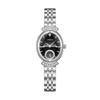 ORSGA Women's Oval Diamond-set Fashion Watch with Prismatic Mirror and Quartz Movement
