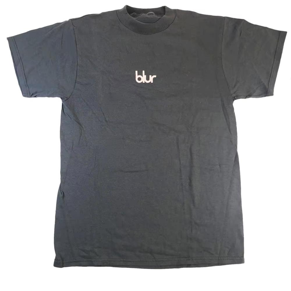 BLUR Blur Band British Rock Punk Casual T-Shirt Men's and Women's Luxury Band Brand  Oversized Unisex Short Sleeve Streetwear Cotton