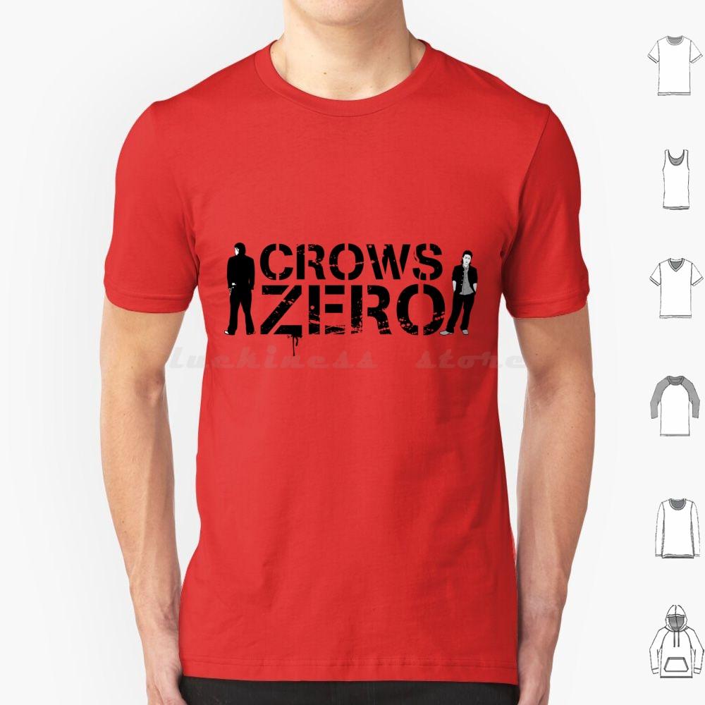 Crows Zero T Shirt 6xl Cotton Cool Tee Crows Zero Anime Manga Movie Genji Serizawa Tamao Grunge Crow Episode Japan Asian Asia