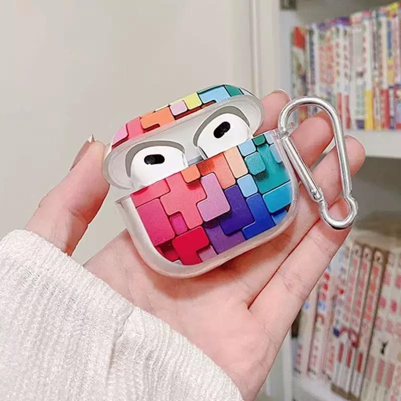 Applicable to Apple AirPods pro1 generation wireless bluetooth headset cover glitter love soft simple men and women protective case