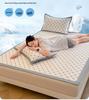 A-Class Ice Bean Cool Mat Set: Washable, Soft, Single Dorm Mat, 3-Piece for Home Use