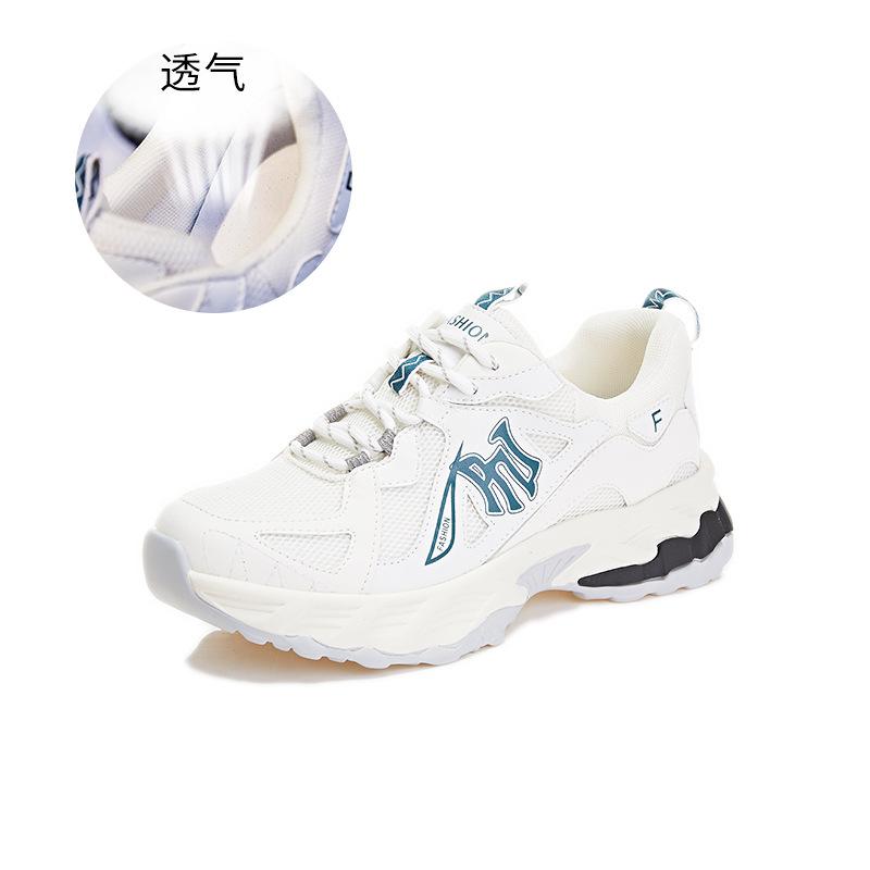New dad shoes women's 2025 spring platform sports shoes women's height-increasing running shoes women's casual versatile shoes children
