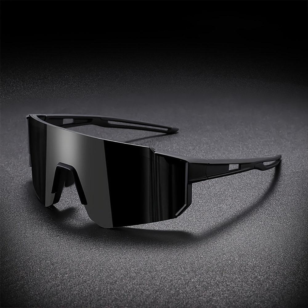 Men's Oversized Cycling Sunglasses Eyewear Bicycle Goggles Windproof Glasses Polarized Lens Road Riding Bike