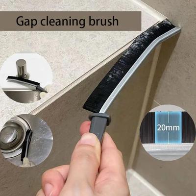 Bathroom Gap Brush, Multifunctional Cleaning Brush, Hard Bristle Brush, Crevice Multi-functional Gap Brush, Extremely Fine Gap Brush