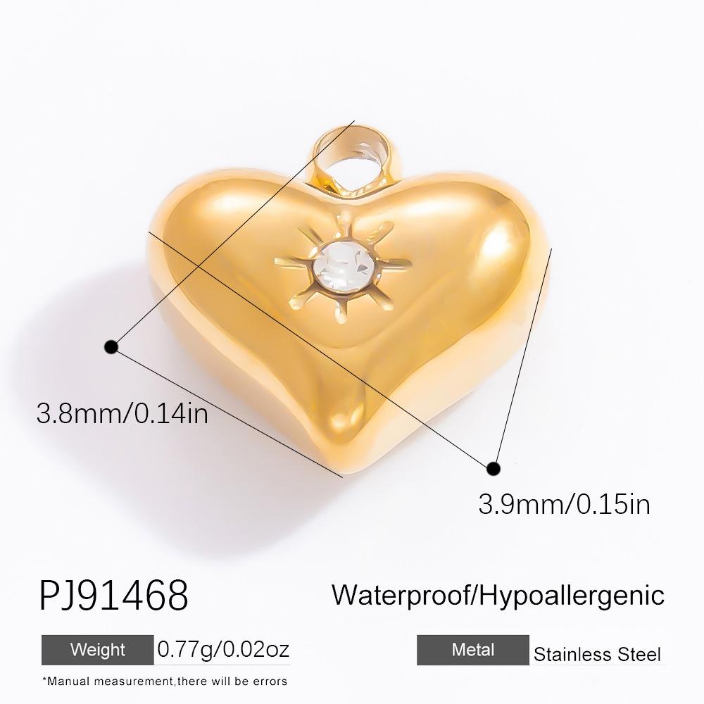 1-5Pcs 18k Real Gold Stainless Steel Charms for Jewelry Making, Bangle, Earring Charms for DIY Necklace Bracelet Jewelry Making