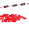 100pack Silicones Bicycles Brake Guards Dustproof Cable Frame Protectors Brake Cycling Accessories