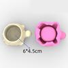 Silicone Vase Molds Flower Bottle Mold Turtles Shape Unique Flowerpot Molds Silicone Texture for Hand-Making Craft Vase