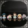 5pcs Anime Demon Slayer Volume 5 Variant Color Q Version Blind Box Figure Car Desk Ornament Cartoon Collectible Decor Toy Gift
