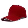 Summer Cotton Pure Baseball Cap Outdoor Breathable Solid Color Cap Duckbill