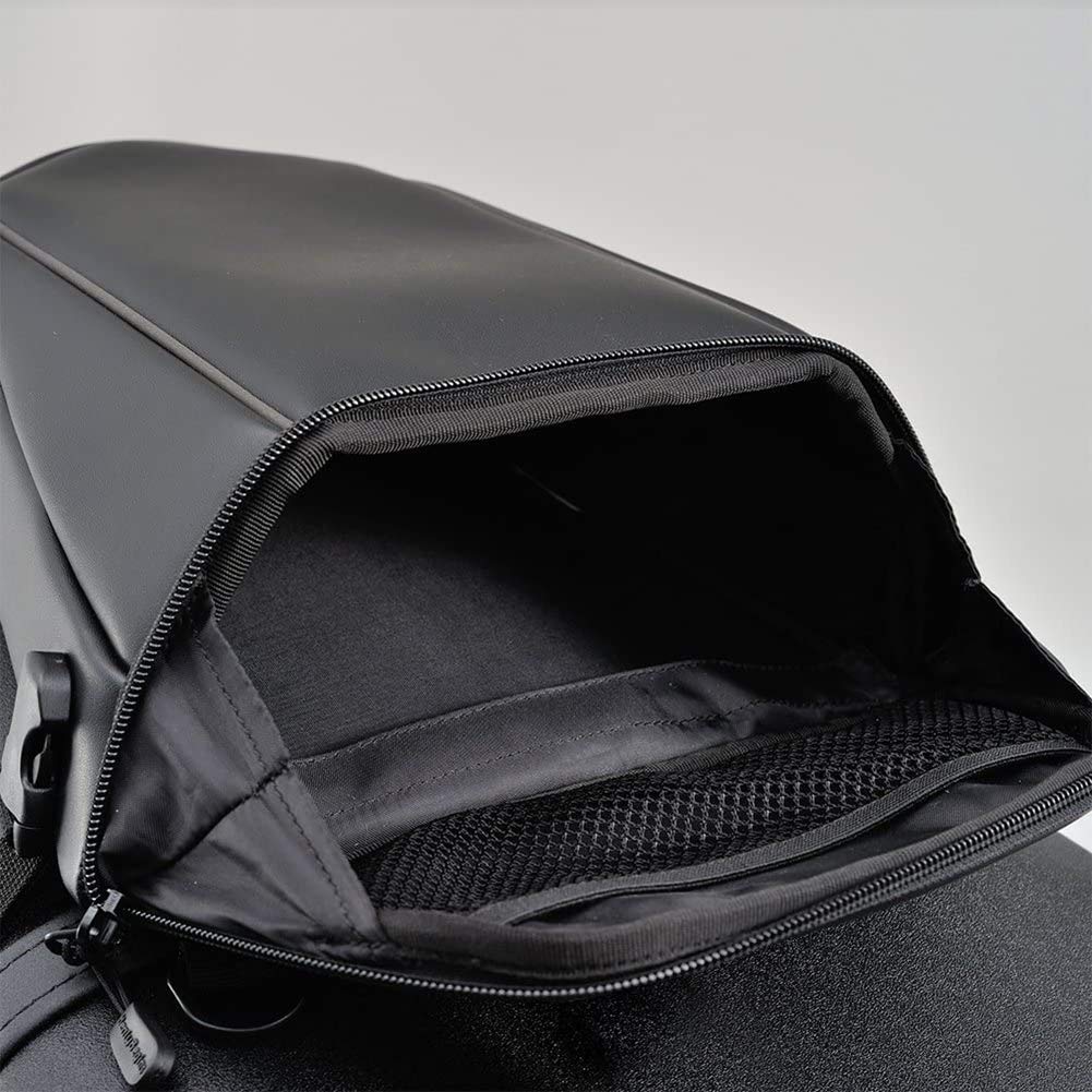 Henly Begins Daytona Motorcycle Seat Day Trip Includes Easy Ring 95741 Bag, 4L, Size, Black, Belt, DH-708