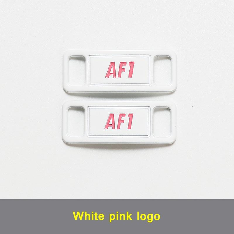 NEW 1 Pair Metal Shoelaces Buckle AF1 Shoe Decoration Suitable for All Shoes Sneakers Shoes Accessories Flat Shoelace Buckle