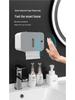 Smart Sensor Toilet Paper Holder, Automatic Wall-Mounted Dispensing, Punch-Free, Waterproof.