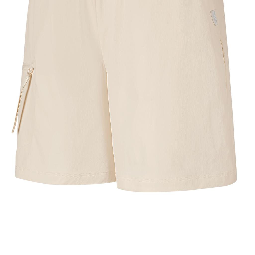 Skechers Elastic Waist Solid Color Casual Shorts Women bottoms P226W126-00V7