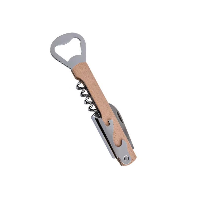 Multifunctional Stainless Steel Corkscrew & Bottle Opener