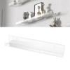 Acrylic Album Record Holder Display 4"/12"/15" Floating Shelves for Books  Living Room