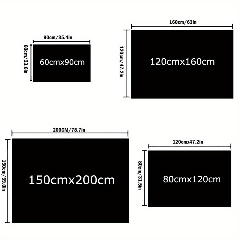 1pc Snow White Pattern Area Rug Soft Flannel Floor Mat for Living Room, Office, Bedroom, Outdoor and Camping, Sofa Coffee Table Floor Mat, D