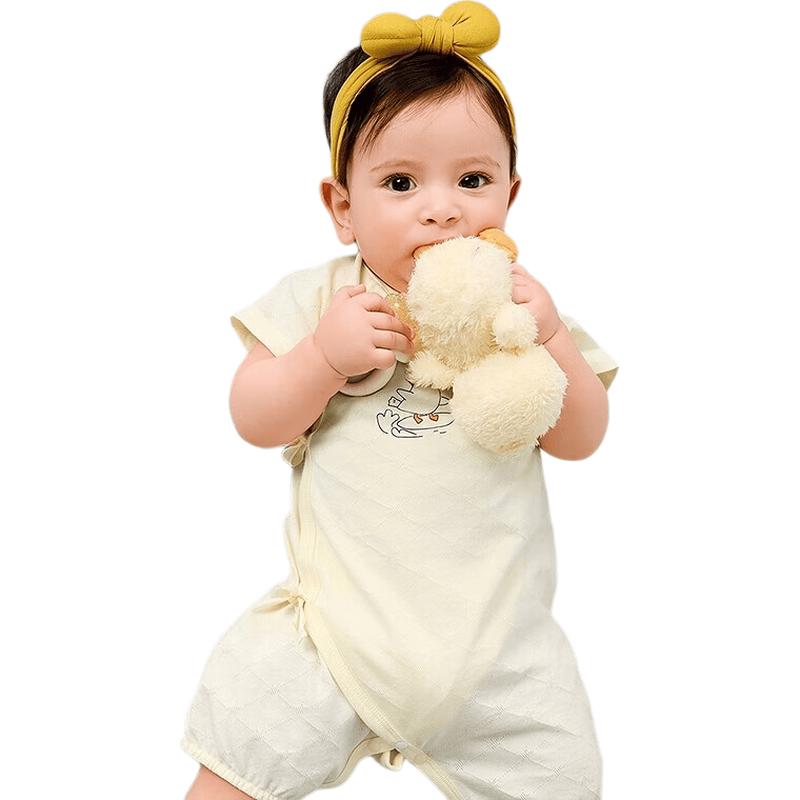 Balabala Newborn Short Sleeve Romper Bodysuit