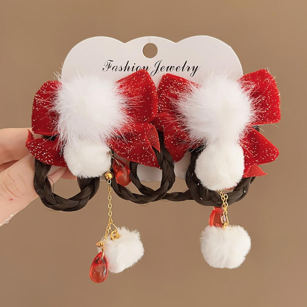 Flower Children Bow Wig Hairpin Tassels Hanfu Hair Sticks All-match Ancient Style Hairpin Baby