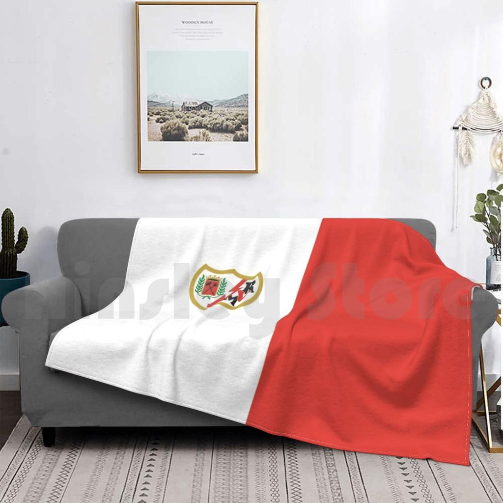 Vallecano Ray Blanket For Sofa Bed Travel Soccer Ray Vallecano American Football Sports Spain Greedy