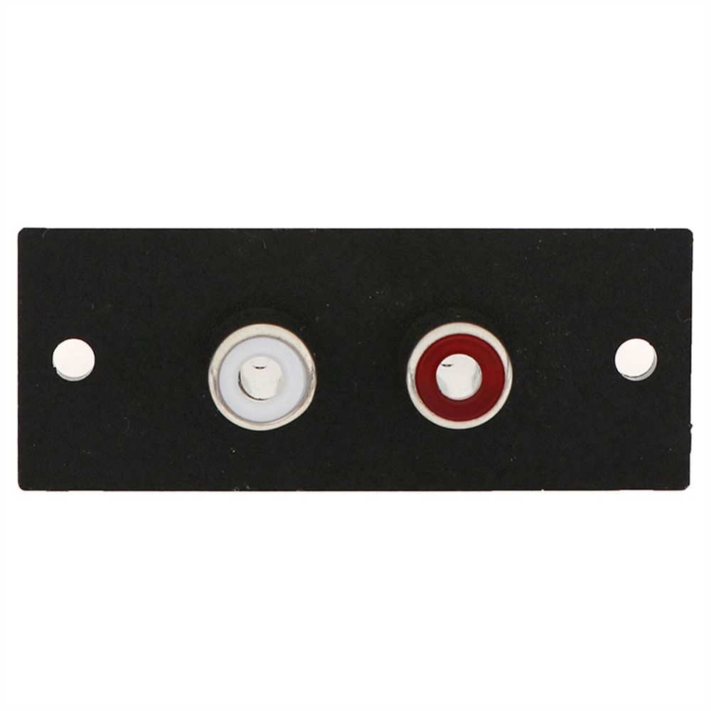 Copper Core RCA Plate AV Adapter Audio RCA Plug RCA Jack Connector RCA Terminal Connecting Plug