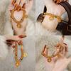 Traditional Copper Pendant Bracelet With Gold Plating For Women Gift Ethnic Style