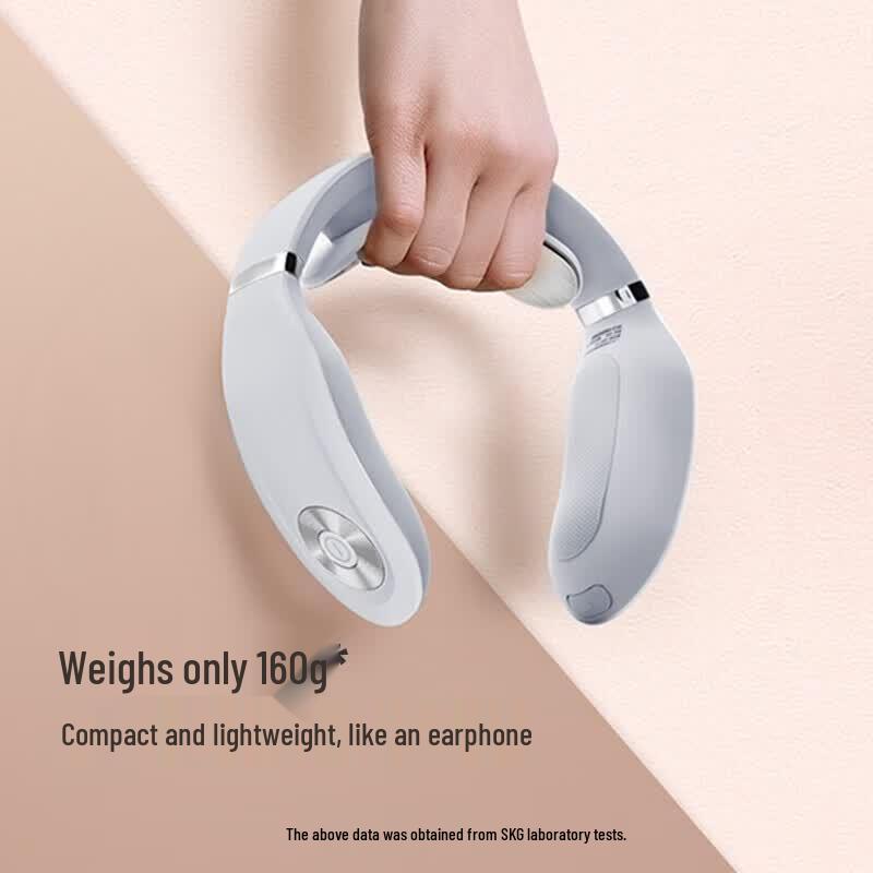 SKG Smart Neck Massager with Heat and Pulse CN Plug (adapter Included)