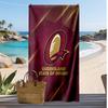 Queensland Maroons Druck Strandtuch Weich Tragbar Schnell?Trockenes Handtuch für Pool Sommerurlaub Outdoor Sport