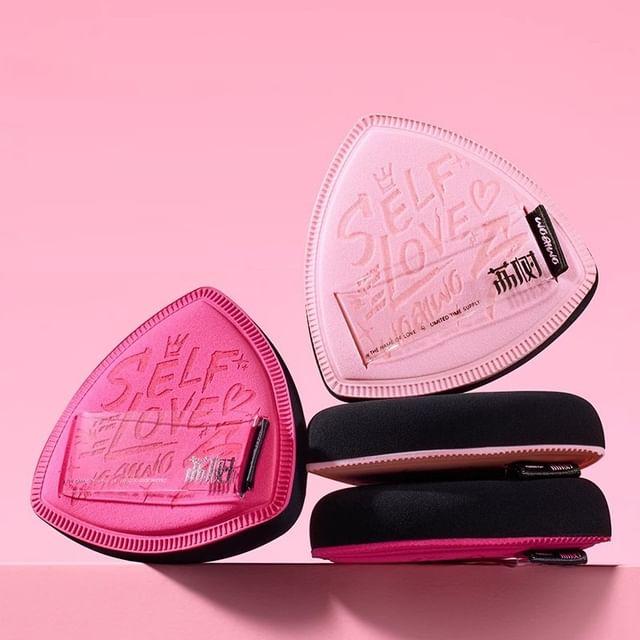 Lishu - Puderquasten-Set mit Etui Self Love Limited Edition