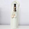 Christmas Red Wine Bottle Cover Star Pendant Felt Christmas Wine Cover Red Wine Gift Felt Bag