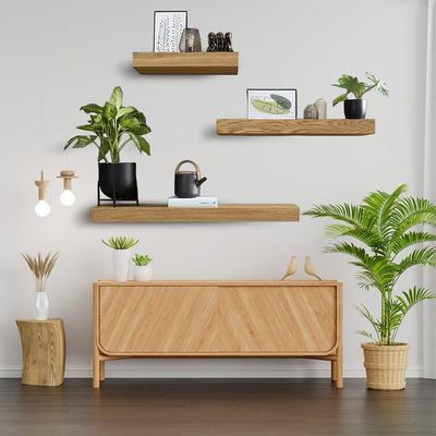 Étagère Flottante Dissimulée en Bois avec Compartiment Secret Étagère d'Exposition Murale Étagères Cachées pour Décoration Intérieure
