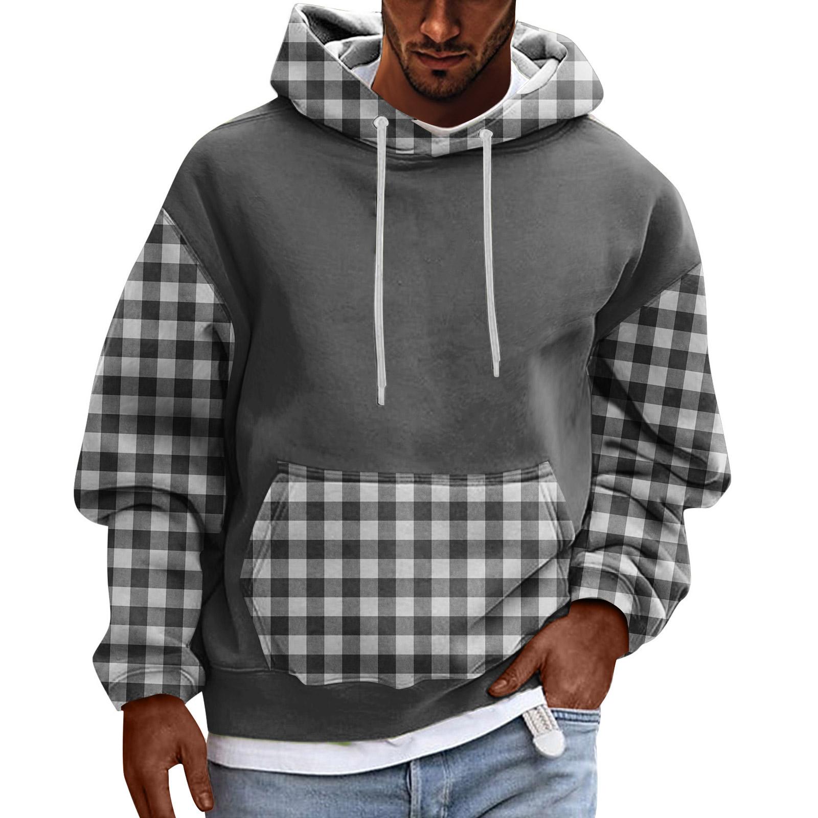 

Hooded Sports Tracksuit Unisex Running Outfits Long Sleeve Pullover Hoodies Sweatshirt L