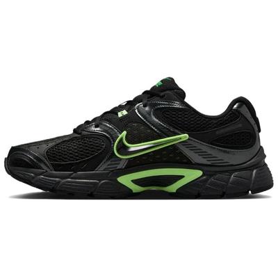 V5 Abrasion Resistant Low Top Running Shoes Men's Black Green Sneakers HJ5228-005