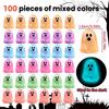 High-Quality 50/100Pcs High-Quality Halloween High-Quality Luminous High-Quality Ghost High-Quality Miniatures High-Quality Cute High-Quality Ghost