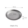 Round Main Course Plate Large Grilled Meat Salads Pasta Tray Dinner Plate  Kitchen Tableware