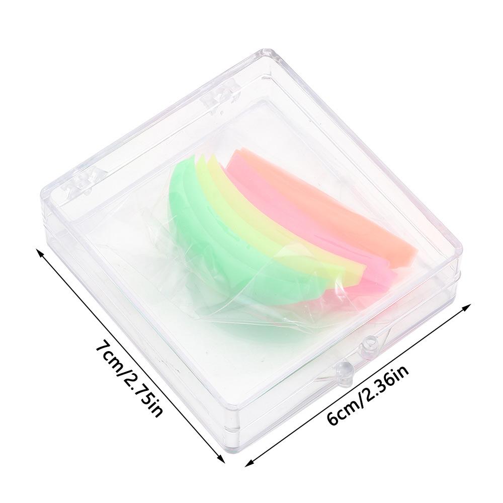 8 bucăți nou set de tampoane pentru ridicarea genelor, tije pentru ondularea ochilor din silicon Accesorii pentru machiaj