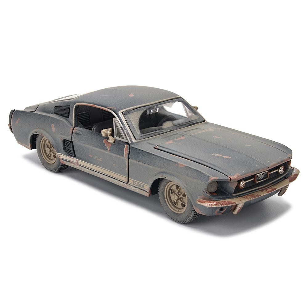 LLB4 Maisto 1:24 1967 Ford Mustang GT Make Old Modified Version Highly-detailed Die-cast Precision Model Car Model Collection Gift